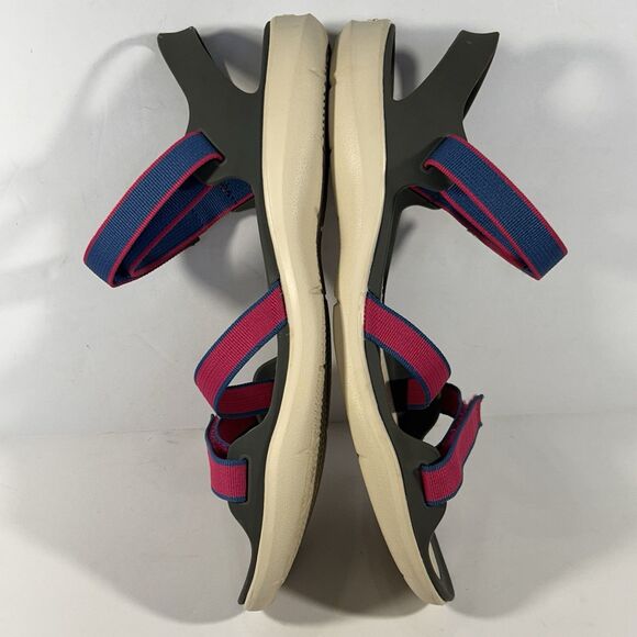 Crocs Swiftwater Webbing Womens 9 Sandals Candy Pink Style 204804 Adjustable - Picture 7 of 10